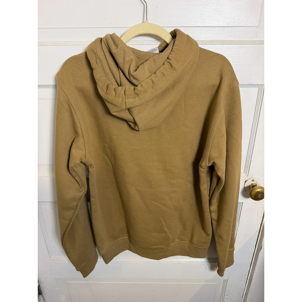 NWT Adidas Originals Adicolor Essentials Trefoil Hoodie Cardboard Brown JW1064 S - Picture 3 of 3